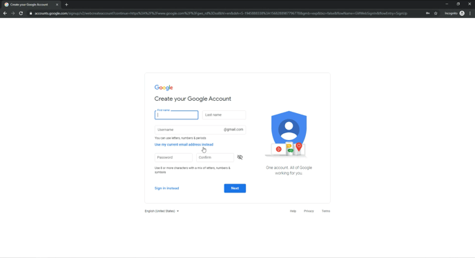 4. use my current email address instead