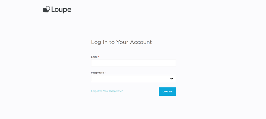 loupe login