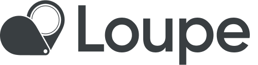 Loupe_Logo+Name_Black