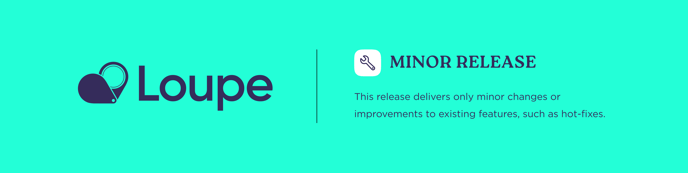 Loupe_minor release banner