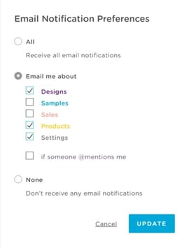 Vendors Notifications
