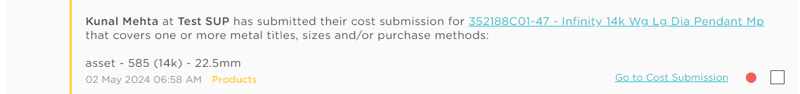 notification submission
